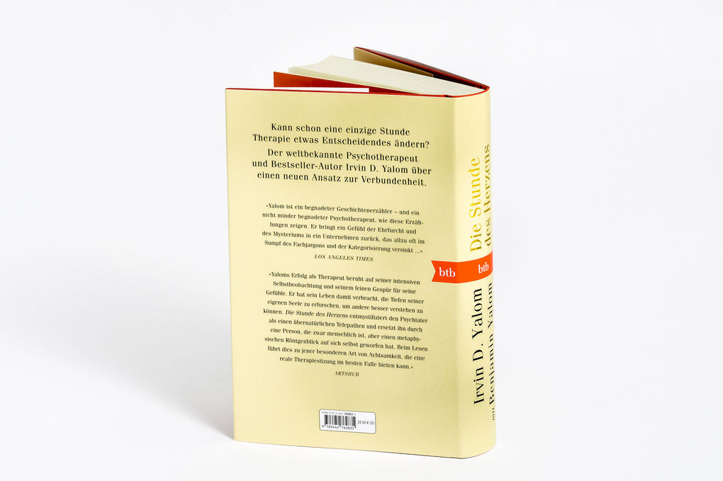 Weitere Ansicht: Die Stunde des Herzens | Irvin D. Yalom, Benjamin Yalom