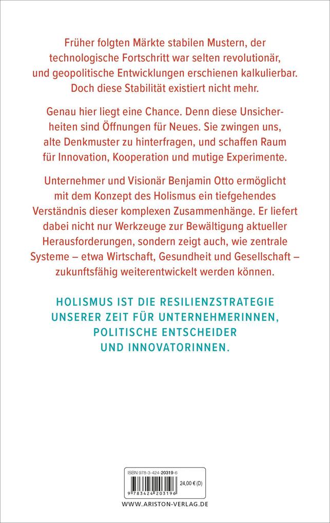 Weitere Ansicht: Holismus | Benjamin Otto