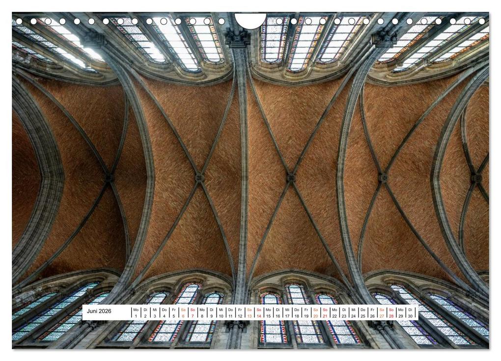 Weitere Ansicht: Gewölbe des Glaubens - Kirchendecken Europas (Wandkalender 2026 DIN A4 quer), CALVENDO Monatskalender | Karsten Rahn, Calvendo
