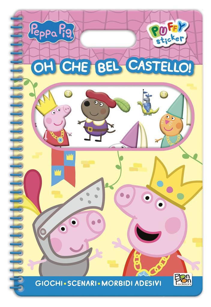Produktbild: Oh che bel castello! Peppa Pig. Puffy sticker