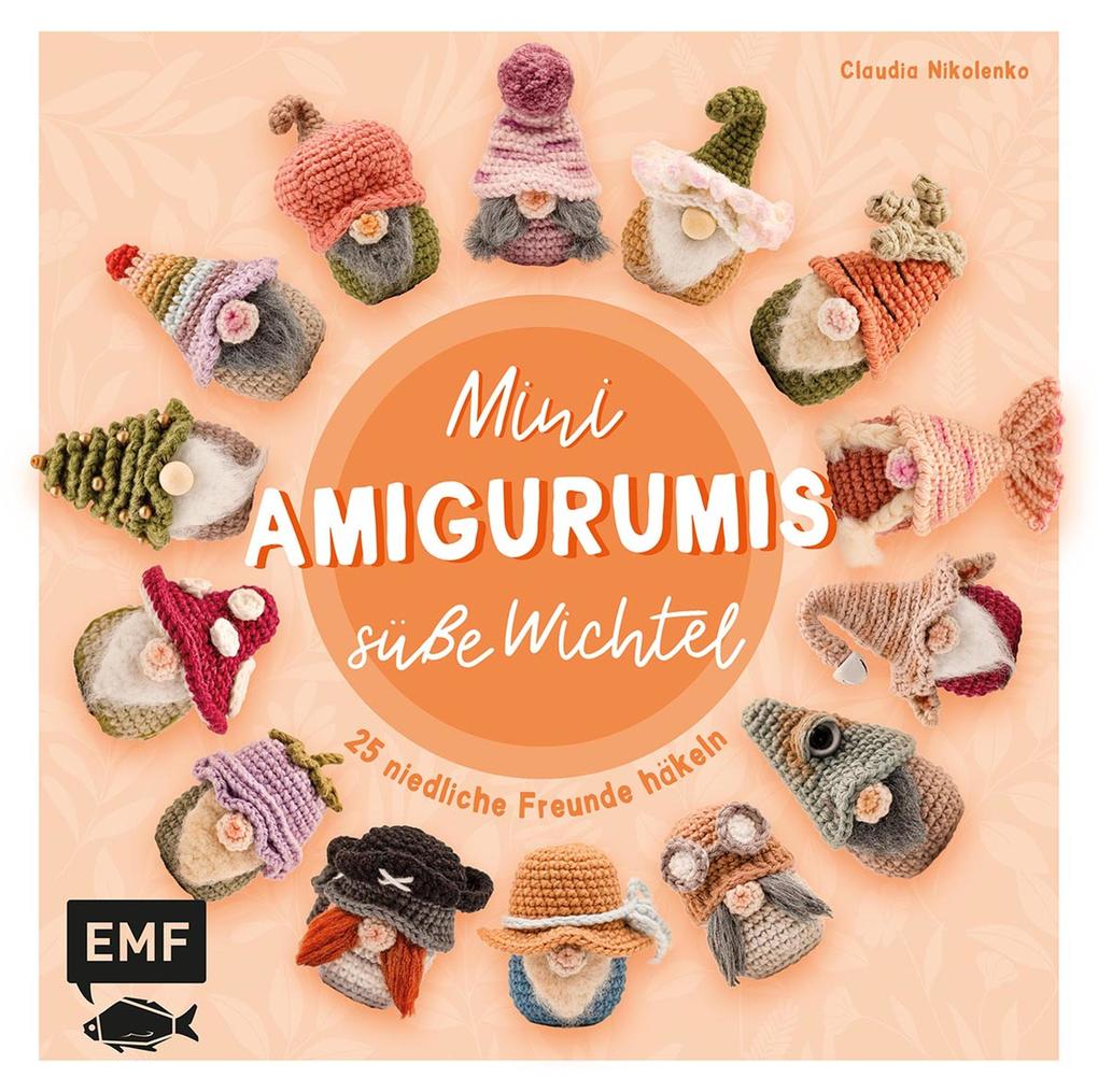 Produktbild: Mini-Amigurumis - Süße Wichtel | Claudia Nikolenko
