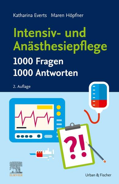 Produktbild: Intensiv- und Anästhesiepflege. 1000 Fragen, 1000 Antworten