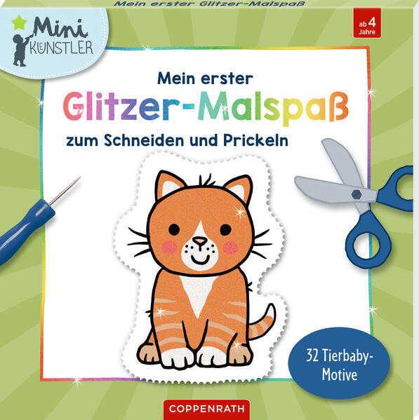 Produktbild: Mein erster Glitzer-Malspaß zum Schneiden und Prickeln