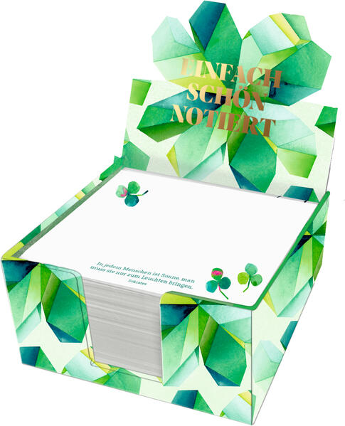 Produktbild: Zettelkästchen - All about green