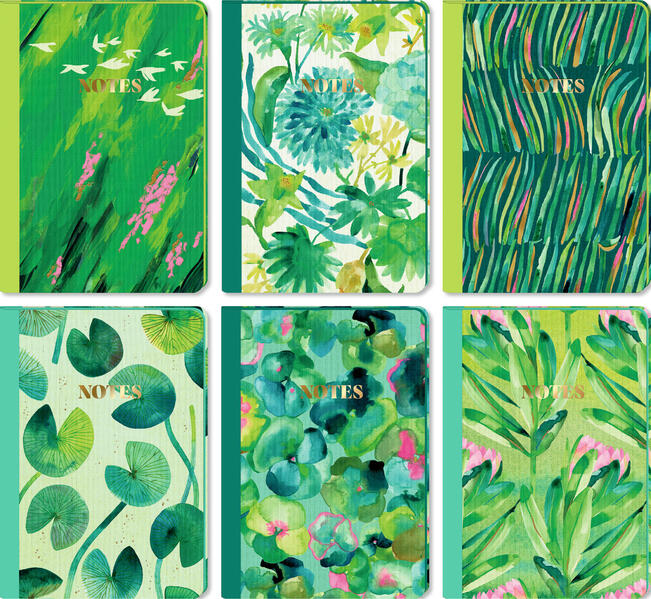 Produktbild: Notizhefte DIN A5 - All about green