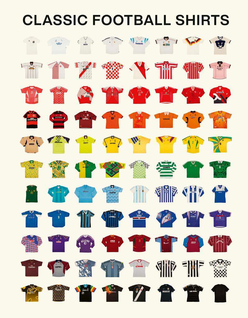 Produktbild: Classic Football Shirts | Classic Football Shirts