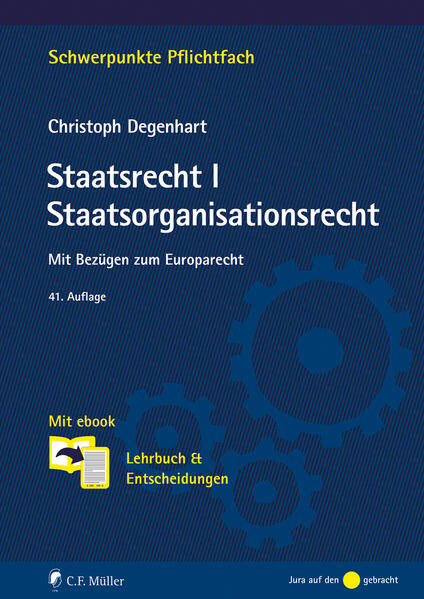 Produktbild: Staatsrecht I. Staatsorganisationsrecht | Christoph Degenhart