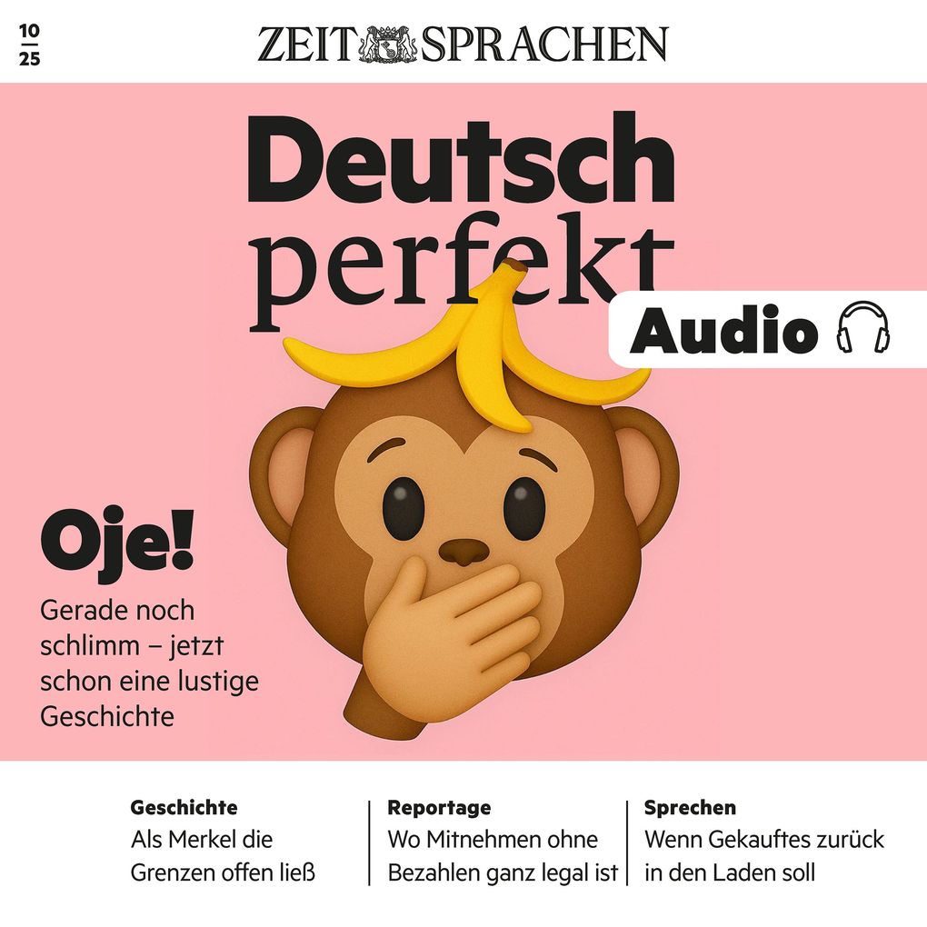 Produktbild: Deutsch perfekt Audio - Oje! Über lustige Pannen | Alia Begisheva
