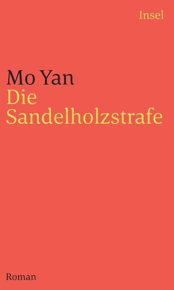 Produktbild: Die Sandelholzstrafe | Mo Yan