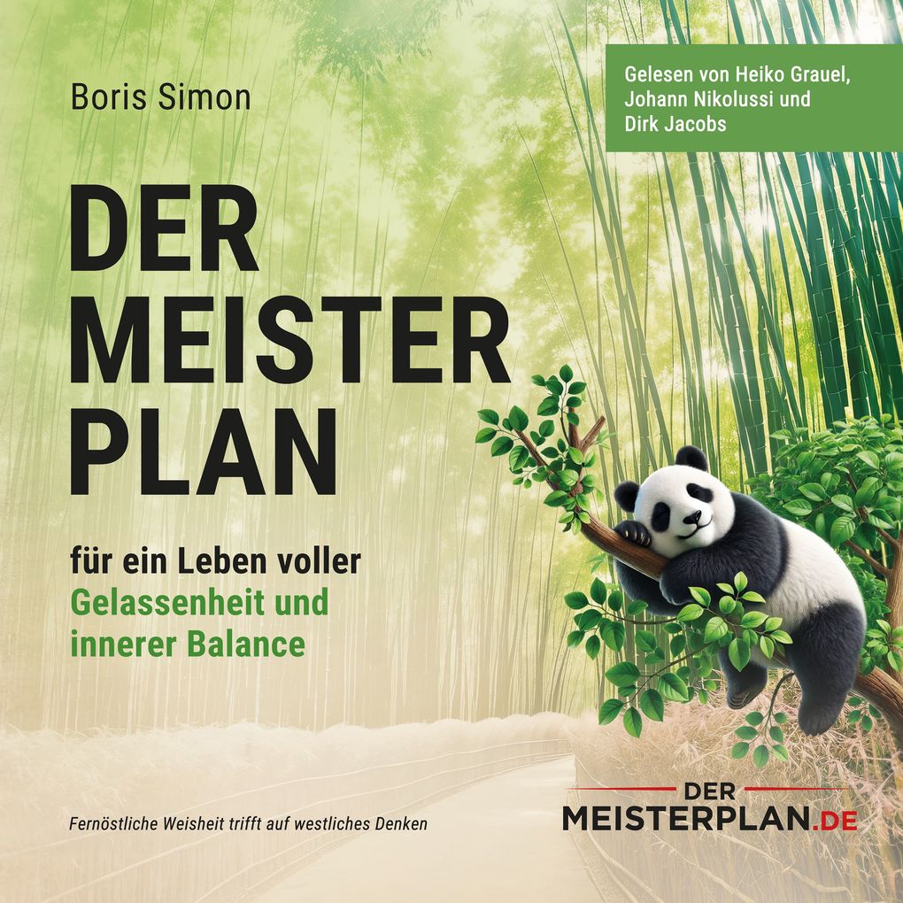 Produktbild: Der Meisterplan für ein Leben voller Gelassenheit und innerer Balance | Boris Simon