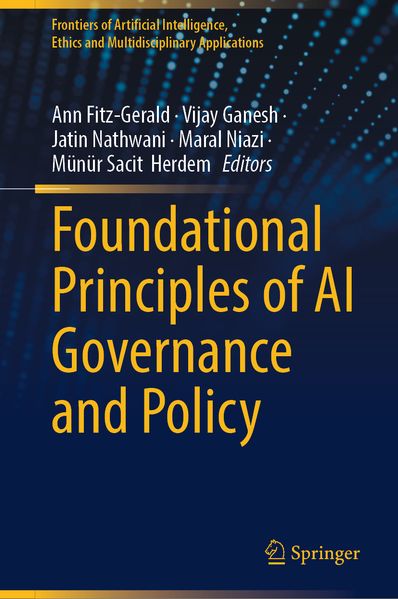 Produktbild: Foundational Principles of AI Governance and Policy