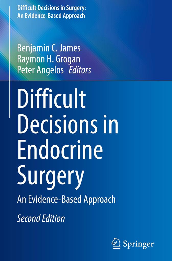 Produktbild: Difficult Decisions in Endocrine Surgery