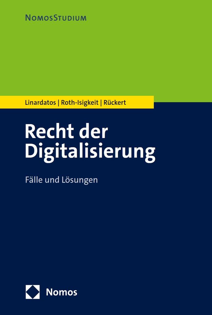 Produktbild: Recht der Digitalisierung | Dimitrios Linardatos, David Roth-Isigkeit, Christian Rückert