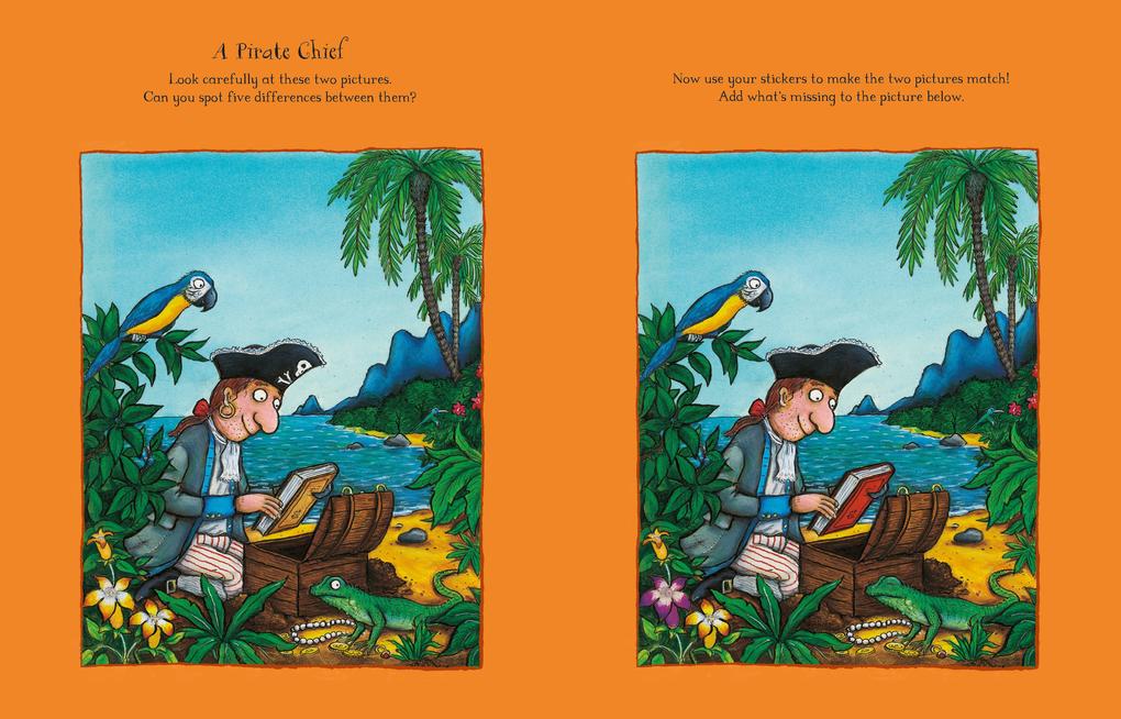 Weitere Ansicht: The Gruffalo and Friends: Summer Sticker Book | Julia Donaldson