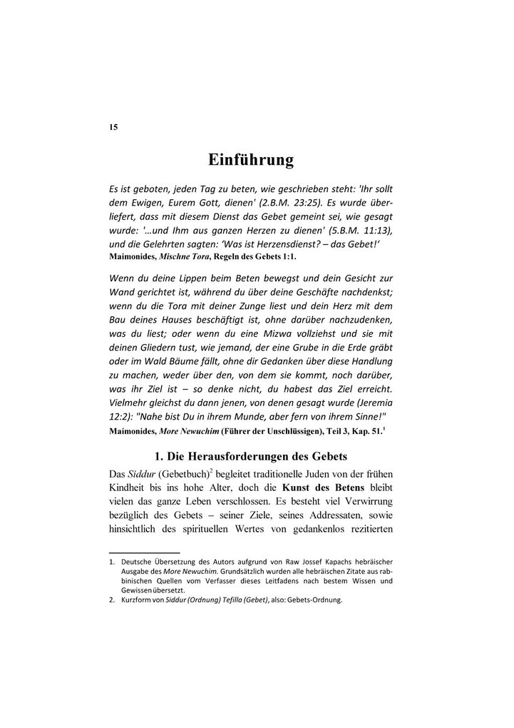 Weitere Ansicht: Die Kunst des Betens | Gabriel Strenger