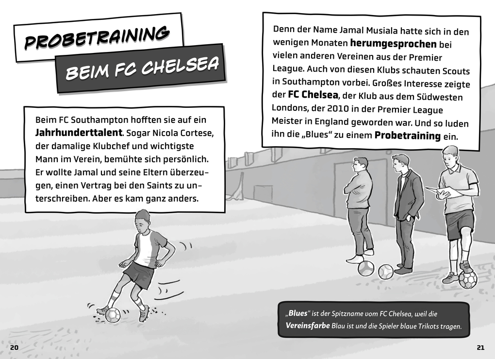 Weitere Ansicht: Mein Fußballheld Jamal Musiala - Seine Geschichte, seine Spiele, seine Rekorde | Florian Kinast