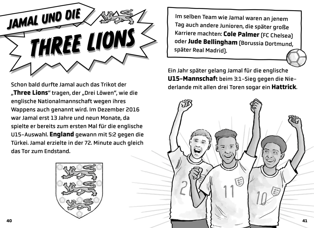 Weitere Ansicht: Mein Fußballheld Jamal Musiala - Seine Geschichte, seine Spiele, seine Rekorde | Florian Kinast