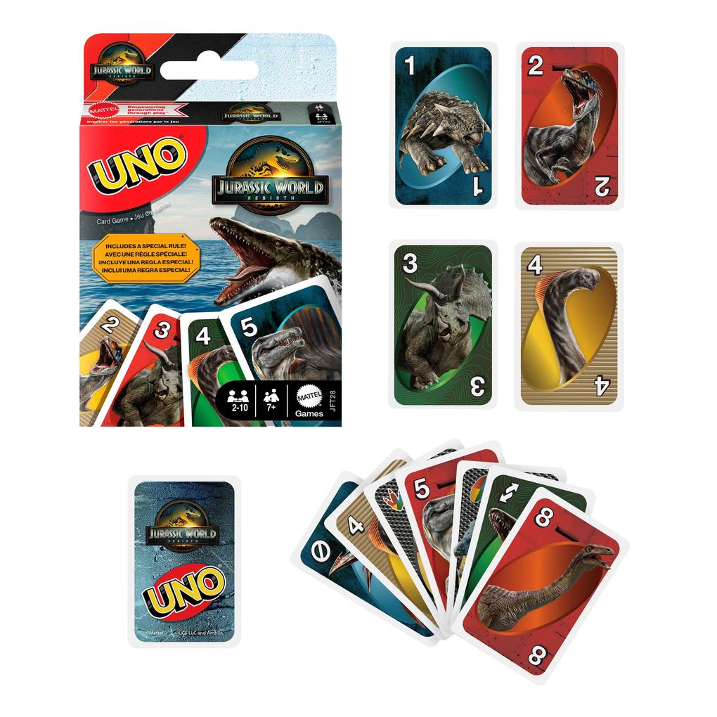 Weitere Ansicht: UNO Jurassic World 4