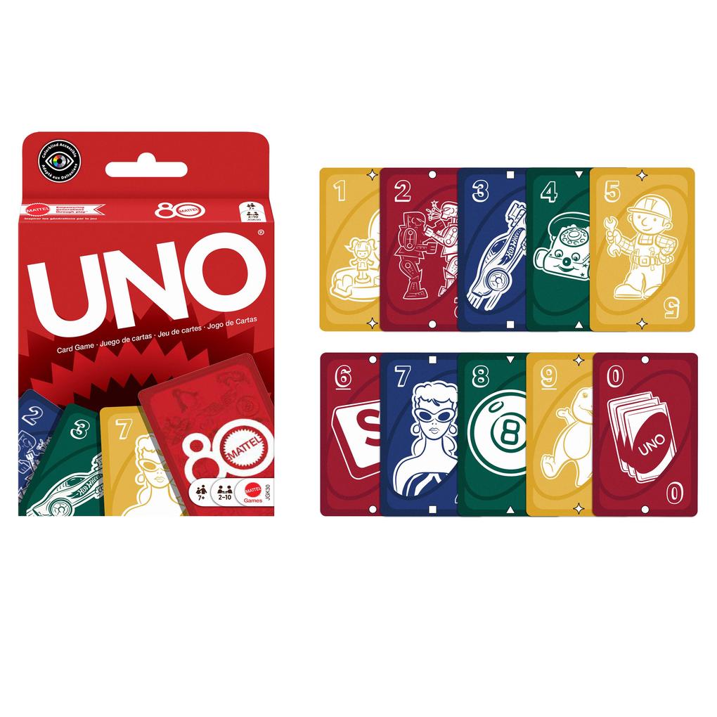 Weitere Ansicht: Mattel 80th UNO Ruby Red