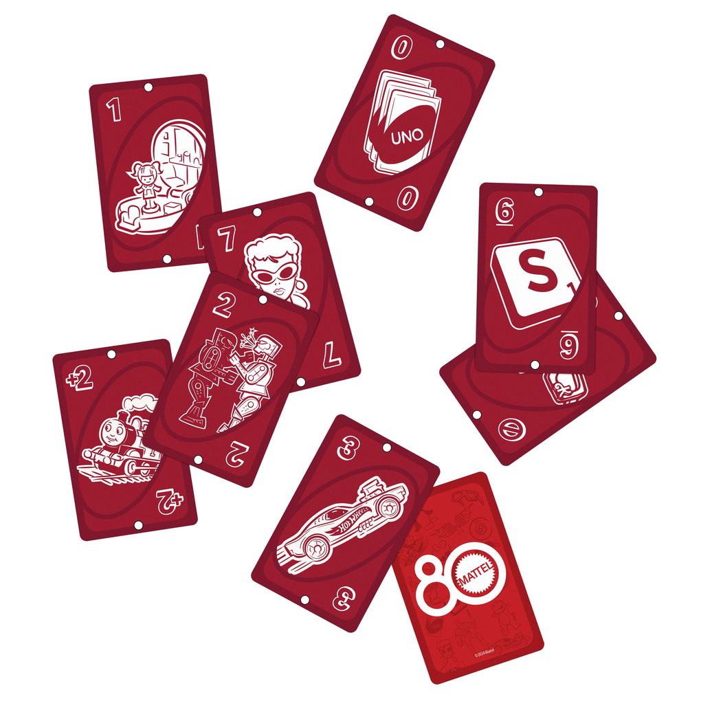 Weitere Ansicht: Mattel 80th UNO Ruby Red