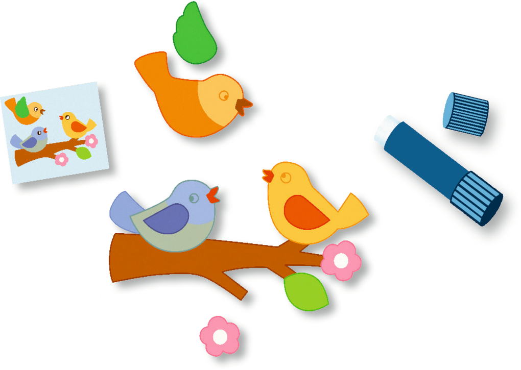 Weitere Ansicht: Mein bunter Frühlings-Bastelblock