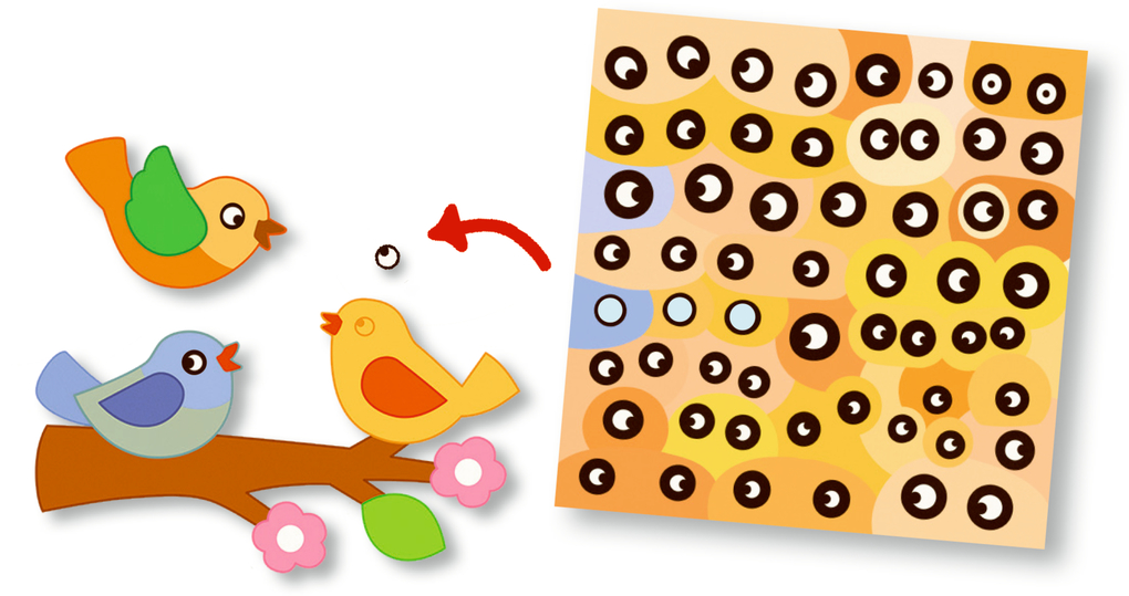 Weitere Ansicht: Mein bunter Frühlings-Bastelblock