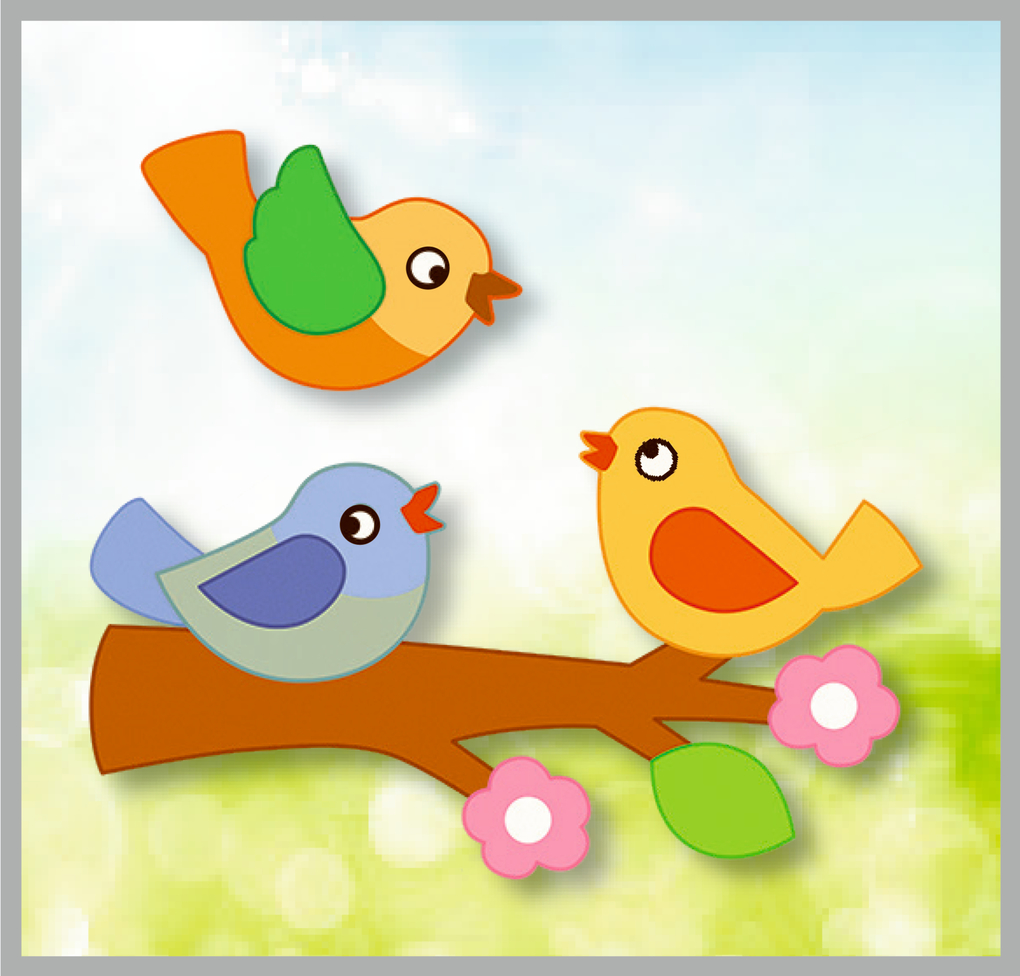 Weitere Ansicht: Mein bunter Frühlings-Bastelblock