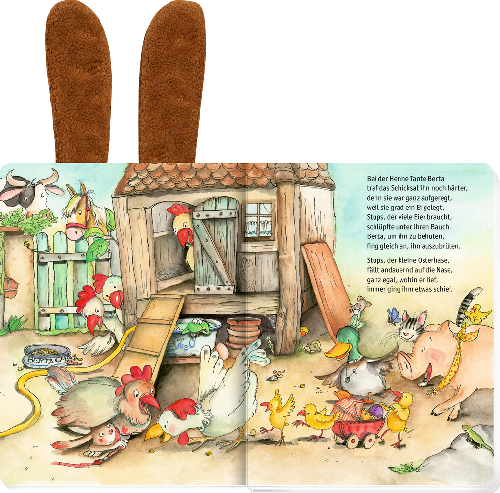 Weitere Ansicht: Stups, der kleine Osterhase (mit Plüschohren) | Rolf Zuckowski