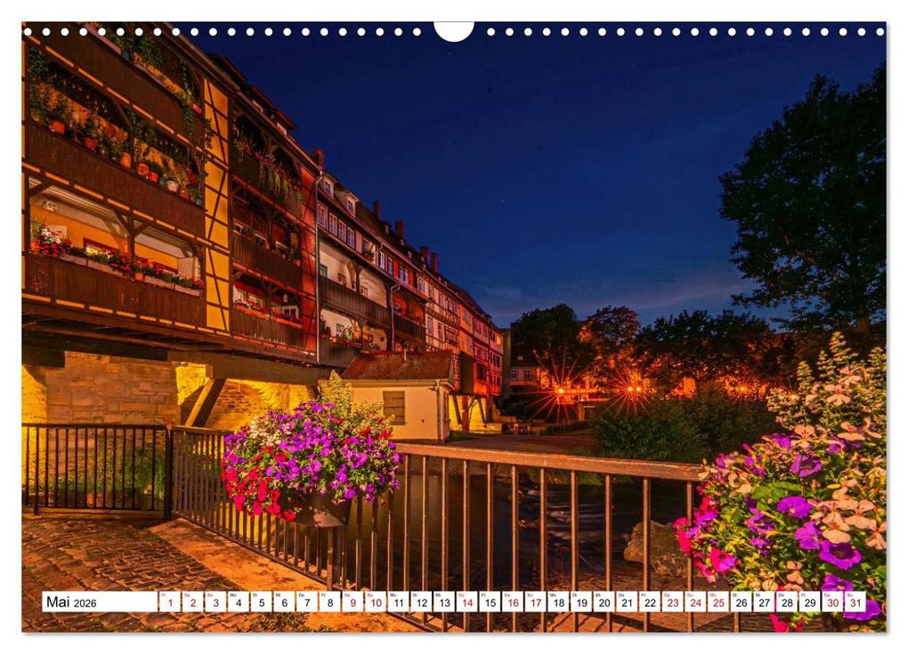 Weitere Ansicht: Rund um die Krämerbrücke - Ein Stück Mittelalter in Erfurt (Wandkalender 2026 DIN A3 quer), CALVENDO Monatskalender | Sigrid Starick, Calvendo