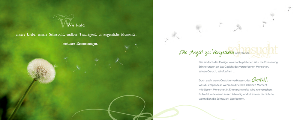 Weitere Ansicht: Was bleibt, ist die Erinnerung