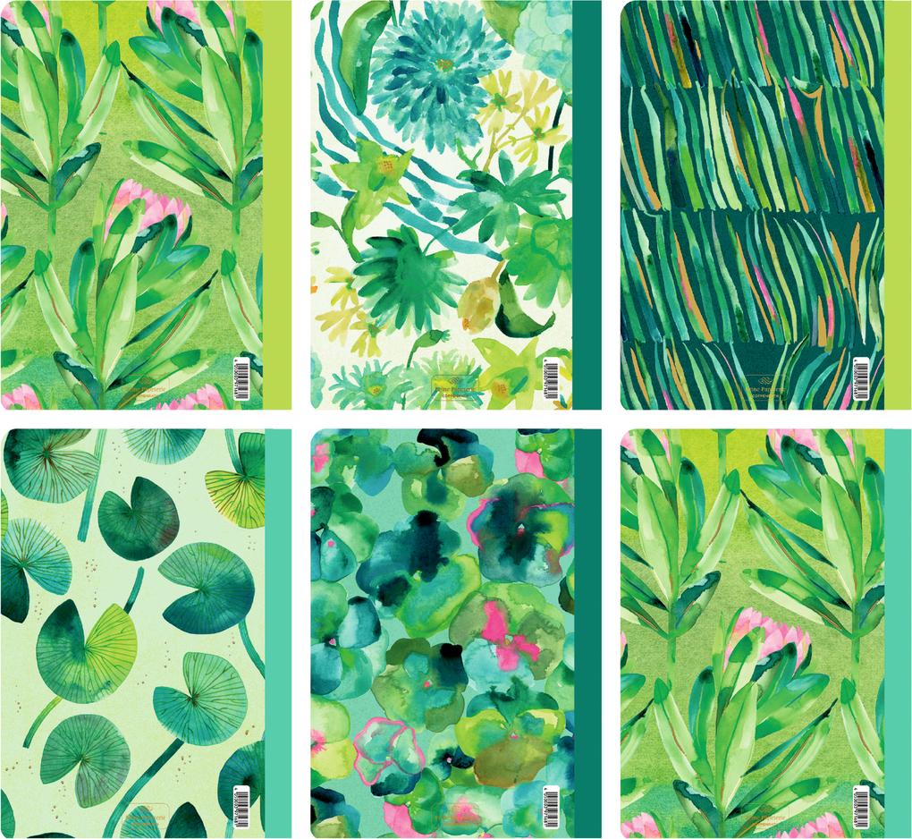 Weitere Ansicht: Notizhefte DIN A5 - All about green