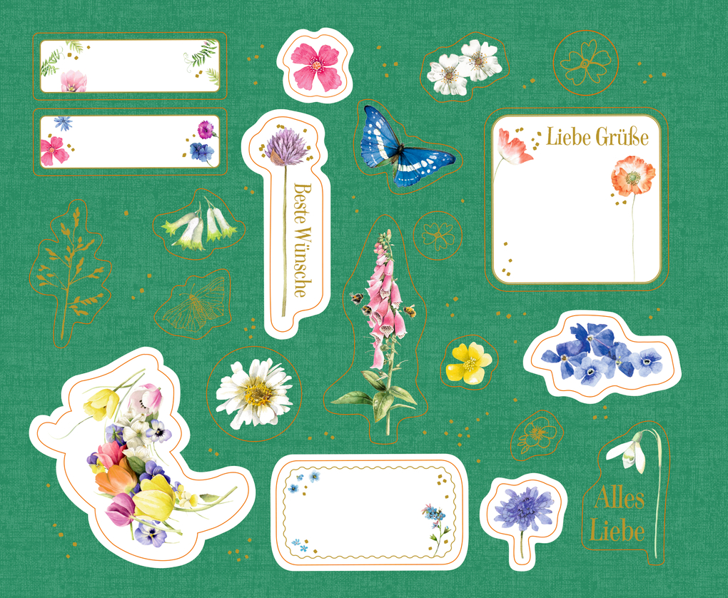 Weitere Ansicht: Stickerbuch - Sticker und Etiketten