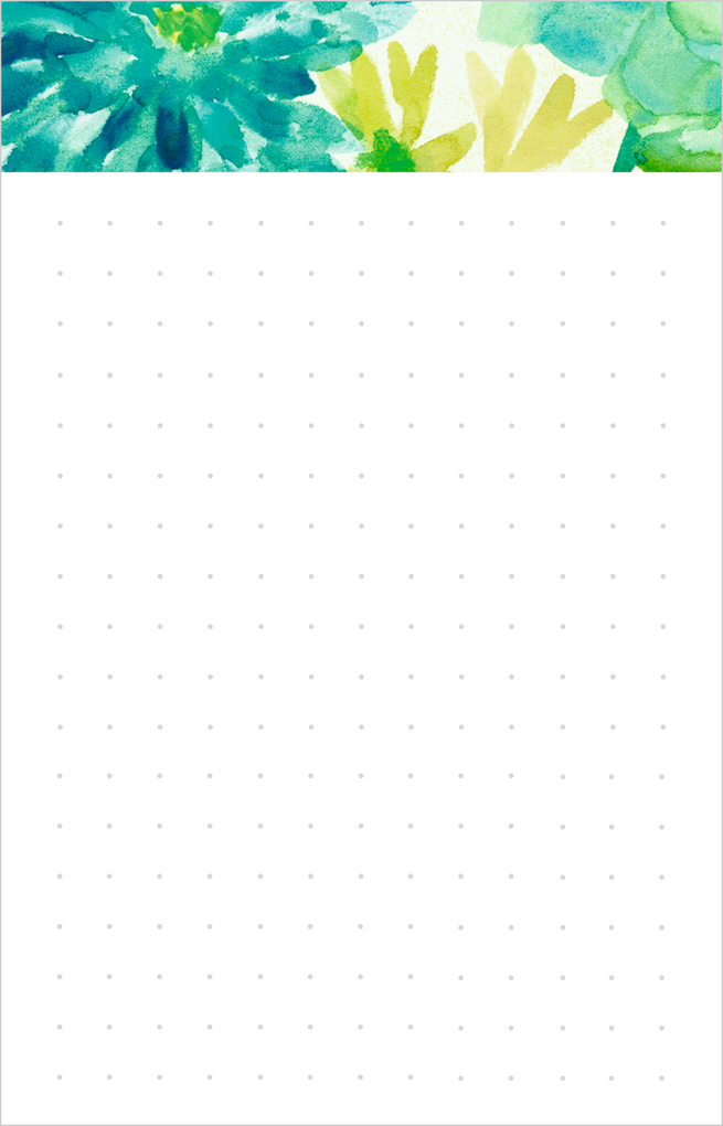 Weitere Ansicht: Notizblöckchen - All about green