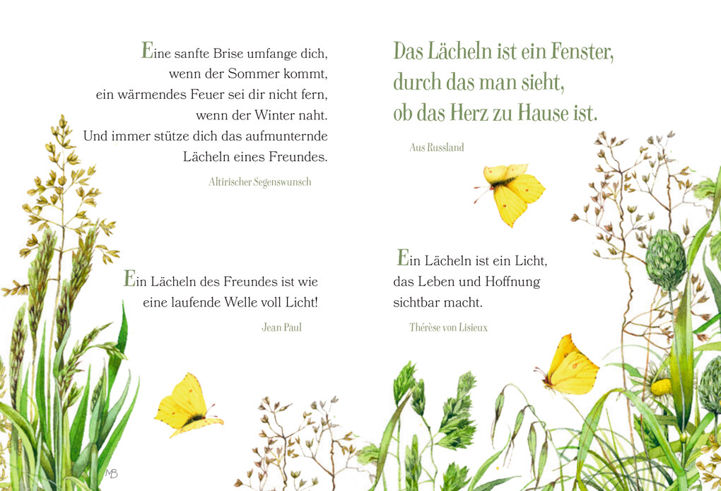 Weitere Ansicht: Lächle und das Leben lächelt zurück