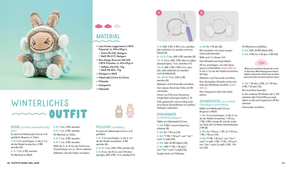 Weitere Ansicht: Cute Monsters - Das Häkelbuch für Labubu-Fans - inklusive Anleitungen für die Figuren! | Yvonne Rapp