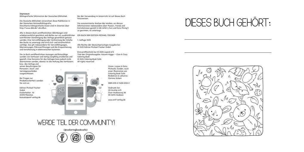 Weitere Ansicht: Cozy Coloring - Cozy Autumn