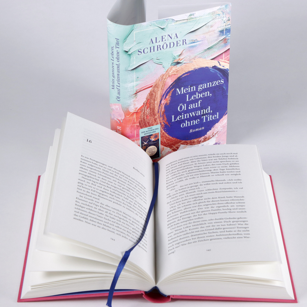 Weitere Ansicht: Mein ganzes Leben, Öl auf Leinwand, ohne Titel | Alena Schröder