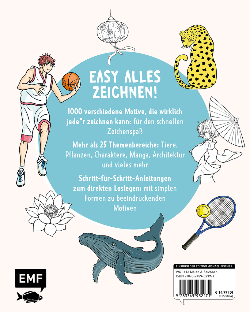 Weitere Ansicht: Die ultimative Motiv-Bibliothek - 1000 x zeichnen | Lise Herzog