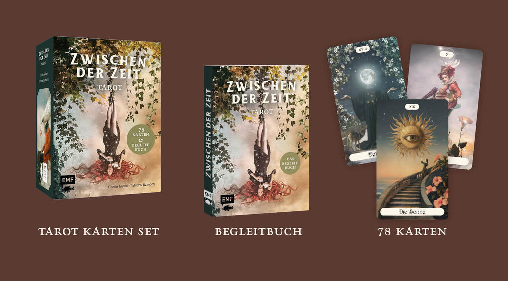 Weitere Ansicht: Tarot-Kartenset: Zwischen der Zeit | Cecilia Lattari