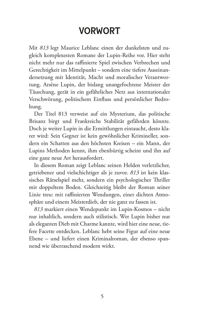 Weitere Ansicht: Lupin. 813. Detektivroman. Maurice Leblanc | Maurice Leblanc