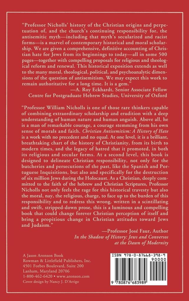 Weitere Ansicht: Christian Antisemitism | William Nicholls