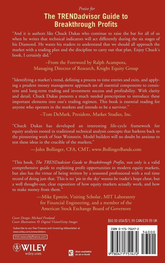 Weitere Ansicht: The Trendadvisor Guide to Breakthrough Profits | Chuck Dukas, T Parker Gallagher