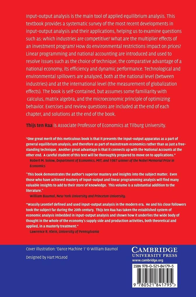 Weitere Ansicht: The Economics of Input-Output Analysis | Thijs ten Raa