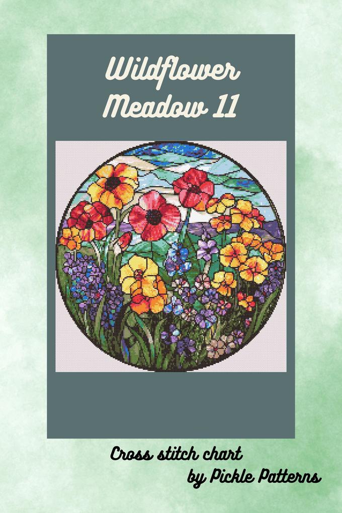 Produktbild: Wildflower Meadow 11 (Stained Glass Plants) | Pickle Patterns