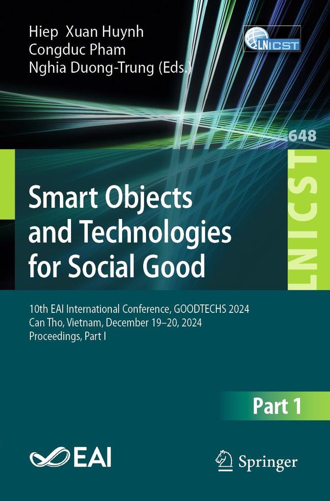 Produktbild: Smart Objects and Technologies for Social Good
