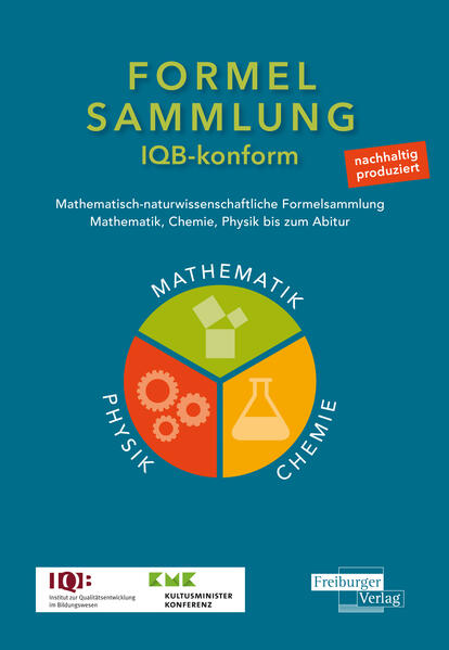 Produktbild: Mathematisch-naturwissenschaftliche Formelsammlung - IQB konform