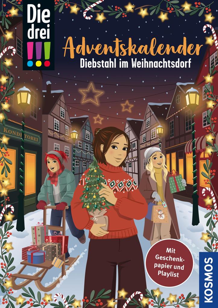 Produktbild: Die drei !!!, Diebstahl im Weihnachtsdorf (drei Ausrufezeichen) | Ann-Katrin Heger