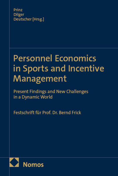 Produktbild: Personnel Economics in Sports and Incentive Management
