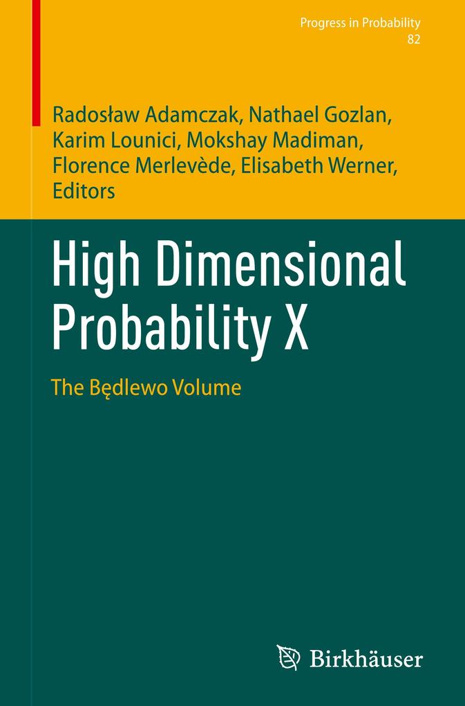 Produktbild: High Dimensional Probability X