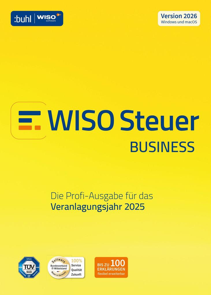 Produktbild: WISO Steuer 2026 Berater